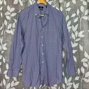 Berkley Jensen Men’s Blue Button Down Shirt